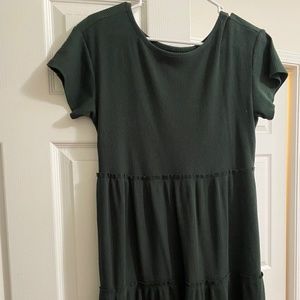 Old Navy Girls XL (14-16) Plus Dark Green Dress